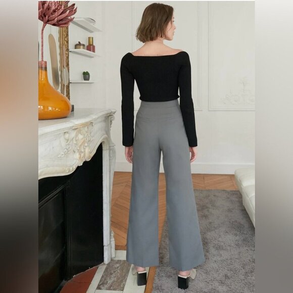 PIXIE MARKET CHIARA KNIT BUSTIER TOP IN BLACK SIZE MEDIUM - Picture 14 of 14